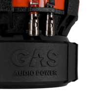 GAS AUDIO MAX S1-8D1 high power subwoofer 8 inch 550 watts RMS DVC 1 ohms