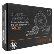 DLS Cruise CRPP-BMW1.4 custom fit 10 cm compo luidspreker set 80 watts RMS BMW & MINI