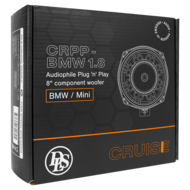 DLS Cruise CRPP-BMW1.8 custom fit 8 inch subwoofer 120 watts RMS BMW & MINI