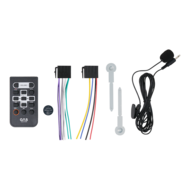 GAS AUDIO MAX M140-BTX 1-din radio bluetooth met WAV FLAC & DSP