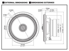 Alpine S2-S65 Hi-Res Audio luidspreker set 16,5 cm 80 watts RMS 4 ohms