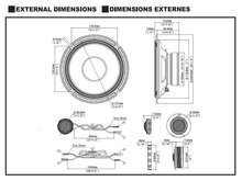 Alpine S2-S80C Hi-Res Audio luidspreker set 20 cm 2-weg compo 85 watts RMS