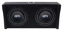 Crunch GTi250S "downfire" gesloten subwoofer kist 10 inch 250 watts RMS