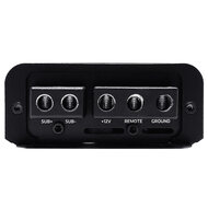 Phoenix Gold ZXMKTL1 subwoofer upgrade versterker 500 watts RMS Tesla Model 3 &amp; Model Y