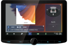 Kenwood DMX9720XDS-CAMPER 2-din 10.1 inch multi media camper navigatie scherm Apple Carplay & Android Auto