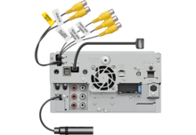 Kenwood DMX9720XDS-CAMPER 2-din 10.1 inch multi media camper navigatie scherm Apple Carplay & Android Auto