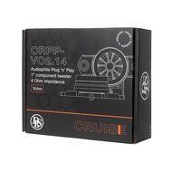 DLS Cruise CRPP-VO2.14 high end tweeter upgrade set 50 watts RMS H/K en B&W modellen