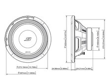 Alpine S2-W12D2 subwoofer 12 inch 600 watts RMS DVC 2 ohms