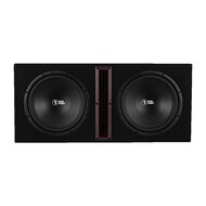 Bass Habit Play P212 dubbele 12 inch bassrelfex kist 300 watts RMS DVC 4 ohms