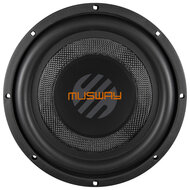 MusWay MWS1044 flat subwoofer 10 inch 300 watts RMS DVC 4 ohms