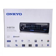 Onkyo X-QS726 autoradio met bluetooth usb DSP en optische uitgang