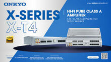 Onkyo X-T4 high end klasse A versterker 4 kanaals 320 watts RMS