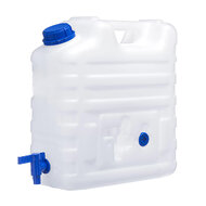 Water jerrycan 17L met kunststof tapkraan