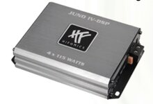 Hifonics Juno IV-DSP versterker 4 kanaals 460 watts RMS met 6 kanaals DSP