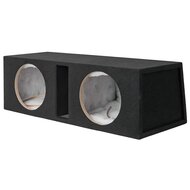 Auto Connect VE210E lege gepoorte subwoofer kist 2 x 10 inch circa 60 liters