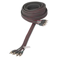 Auto Connect L2RCA554TB quad shielded 4 kanaals RCA signaalkabel 5.5 meter