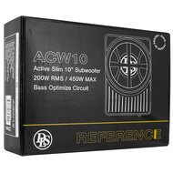 DLS ACW10 actieve underseat subwoofer 10 inch 200 watts RMS