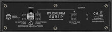 MusWay SUB1P passieve 6 x 8 inch "underseat" woofer 100 watts RMS 2 ohms