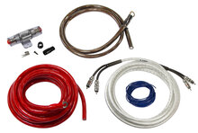 Hifonics Premium HFX16WK flexibele zeer complete 16mm2 versterker aansluit set tot 750 watts RMS