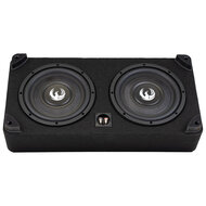 Phoenix Gold ZX210PBSi slim fit downfire 10 inch subwoofer kist 350 watts RMS DVC 2 ohms