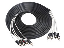 Recoil Audio Premium OFC signaalkabel 4 kanaals 600cm