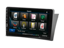 2-din radio paneel 9 inch volkswagen transporter T5 bouwjaar 2003-2025