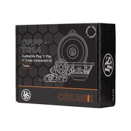 DLS Cruise CRPP-TS1.4 custom fit 10cm 2-weg compo luidspreker set 60 watts RMS 4 ohms voor Tesla Model 3 &amp; Y