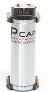Audio System P/CAP EVO condensator 1.5 farad capaciteit met rood led display en auto remote