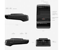 ThinkWare TW-U1000S-2CH dashcam systeem 64GB voor 4K &amp; achter 2K