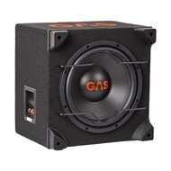 GAS AUDIO MAD B1-112VS gesloten/bassreflex subwoofer kist 12 inch 300 watts RMS 4 ohms