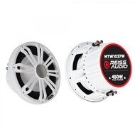 Reiss Audio RS-MTW1037W marine subwoofer 10 inch 500 watts RMS DVC 4 ohms met RGB LED