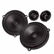 Pioneer TS-Q160C-FD (OEM FIT) custom fit 16,5 cm 2-weg compo luidspreker set 50 watts RMS 4 ohms Fiat Ford &amp; Mazda