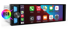 ESX Vision VMX601DAB Autoradio 1Din met Android Auto &amp; Apple CarPlay usb en bluetooth 