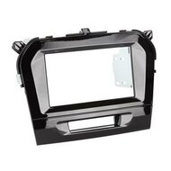 2-din radio paneel pianolak zwart Suzuki Vitara 04/2015&gt;