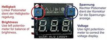 Audio System DVM12 digitaal voltage display rode leds