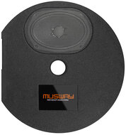 MusWay MW300Q reservewiel bassreflex woofer 200 watts RMS DVC 2 ohms