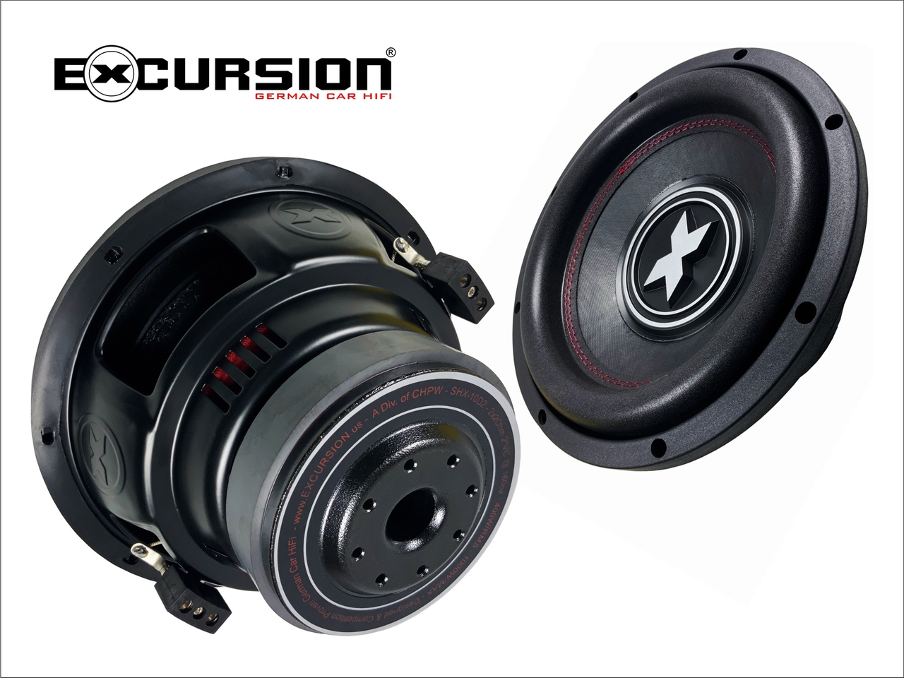 Excursion SHX10v2-D4 subwoofer 10 inch 300 watts RMS DVC 4 ohms