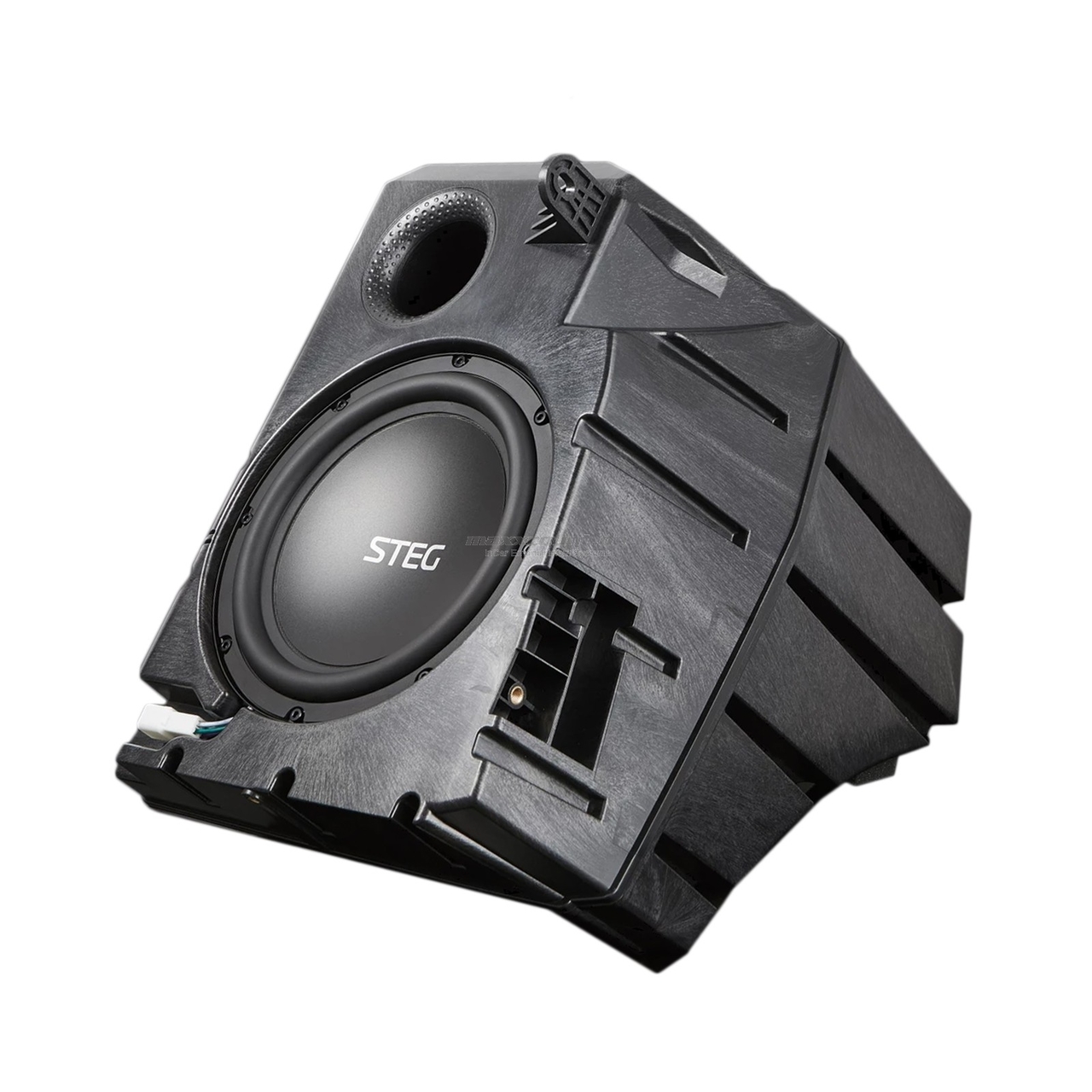 STEG MT9 custom fit 8 inch subwoofer Tesla