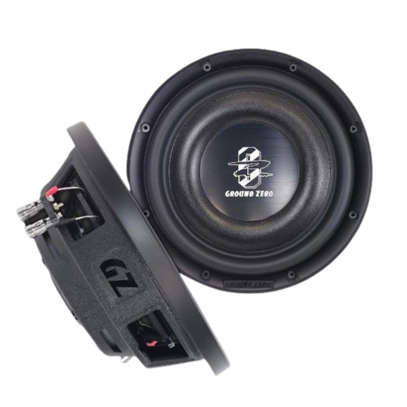 Ground Zero GZRW250-D2 FLAT subwoofer 10 inch 400 watts RMS DVC 2 ohms