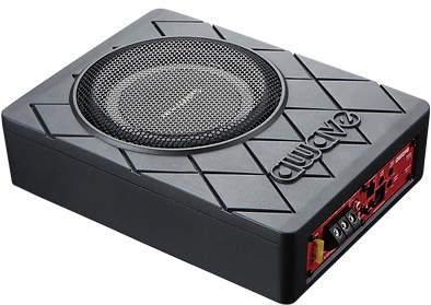 Awave V10 actieve "underseat" subwoofer 6.5 inch 100 watts RMS