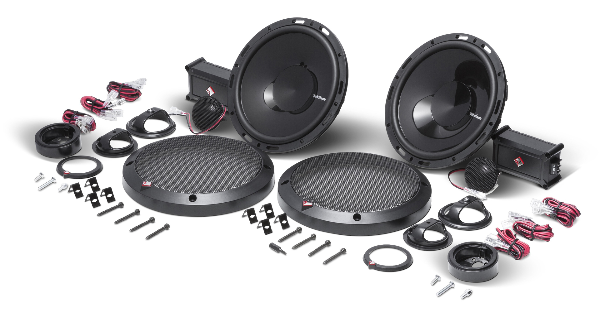 Rockford Fosgate Punch P165-SE luidspreker set 16,5 cm 2-weg compo 60 watts RMS