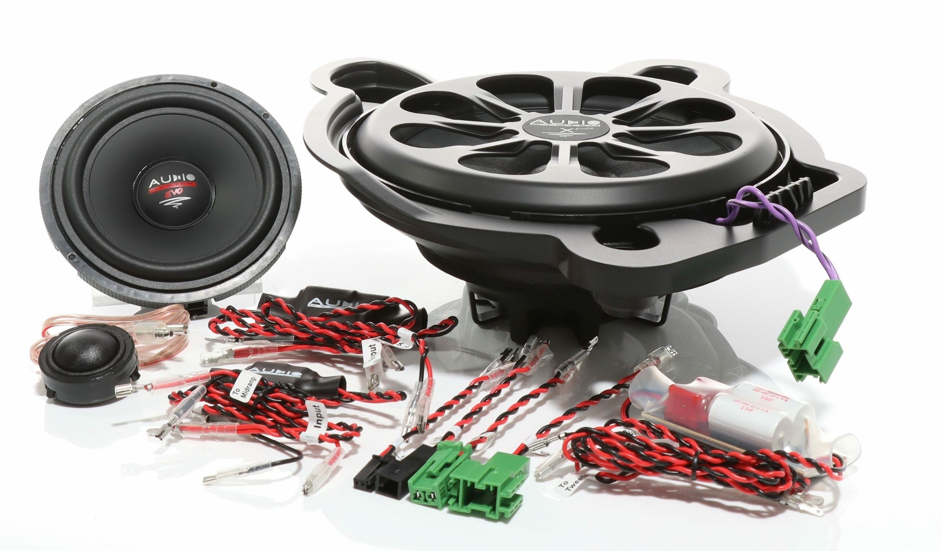 Audio System XFIT MB C-CLASS W206 EVO2 compo set 3-weg 110 watts RMS Mercedes-Benz