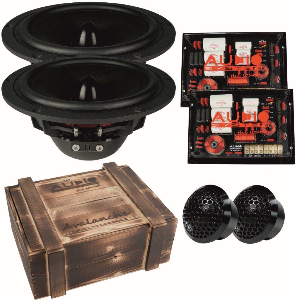 Audio System Avalanche 165-2 passief high end 16,5 cm 2-weg compo 150 watts RMS 3 ohms