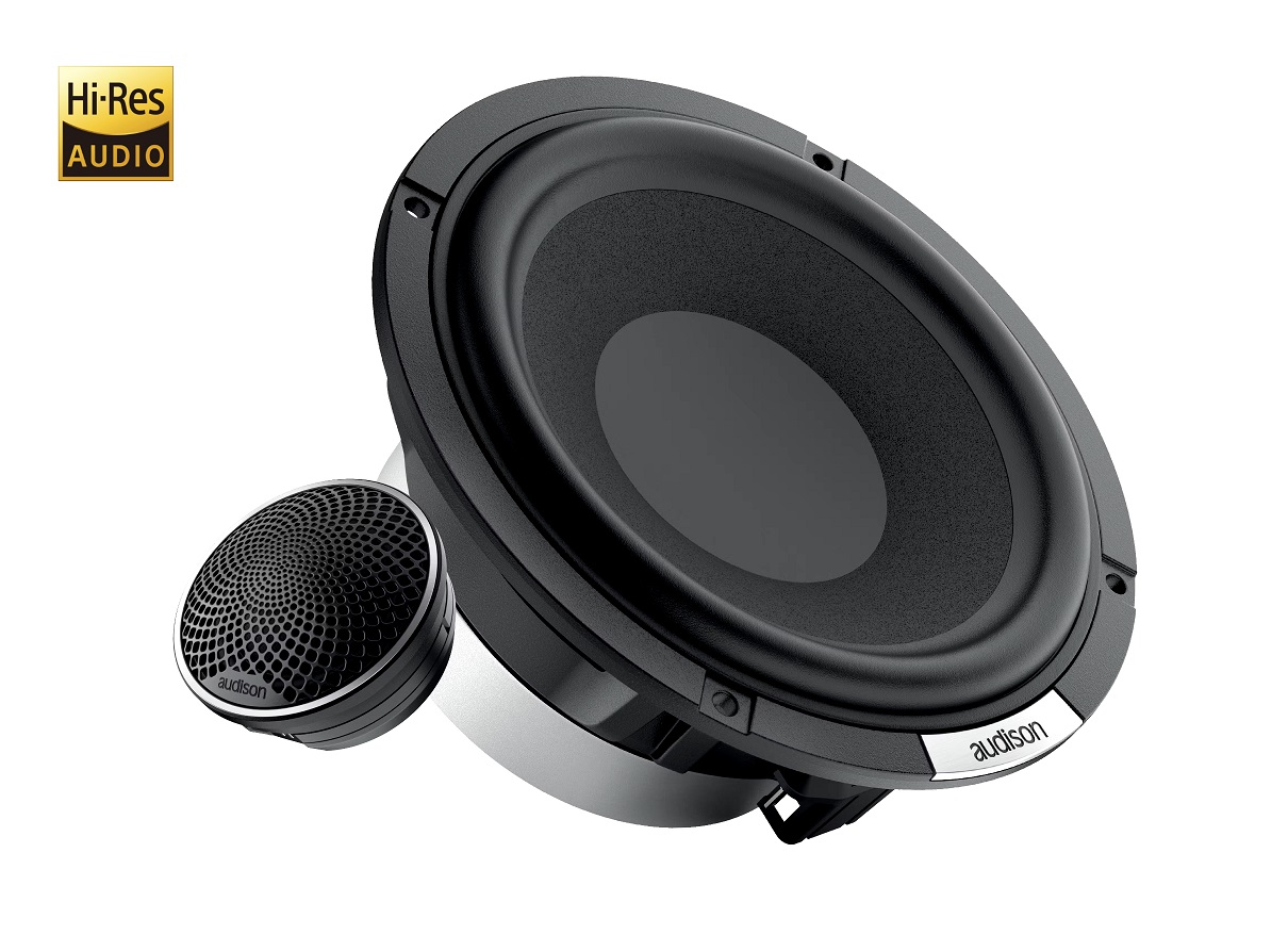 Audison VOCE AVK6A-P-II actieve Hi-Res luidspreker set 2-weg compo 16,5 cm 150 watts RMS 4 ohms