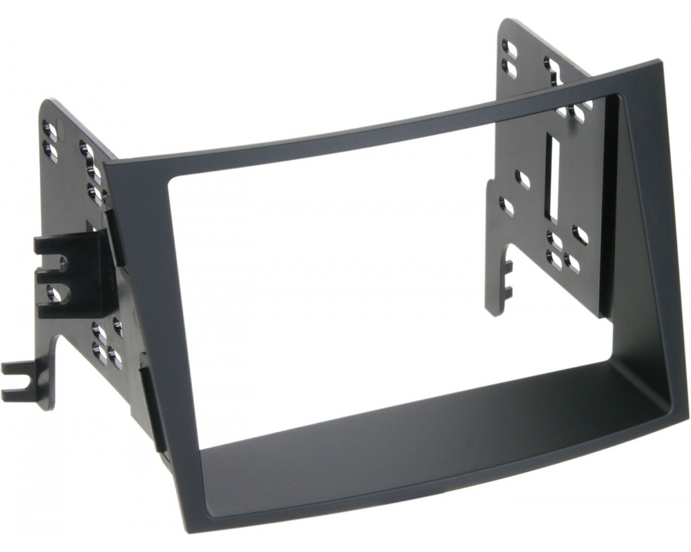 2-DIN Paneel Subaru Legacy V (BM/BR) / Outback IV ((BM/BR) 2009-2015 Kleur: Zwart (METRA) 