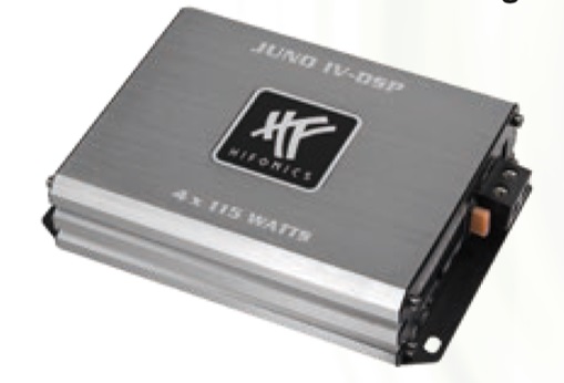 Hifonics Juno IV-DSP versterker 4 kanaals 460 watts RMS met 6 kanaals DSP
