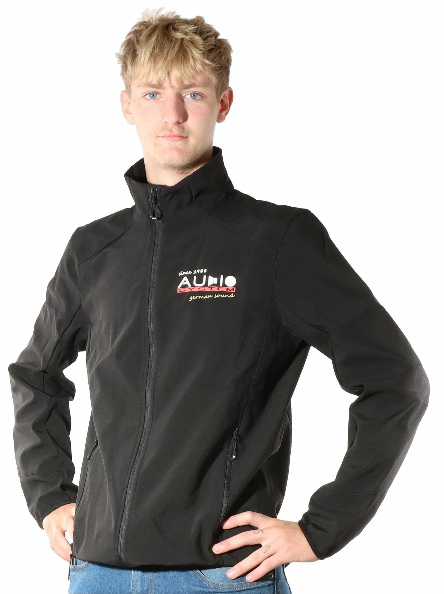 Audio System W-SOFTSHELL-JACK ZWART