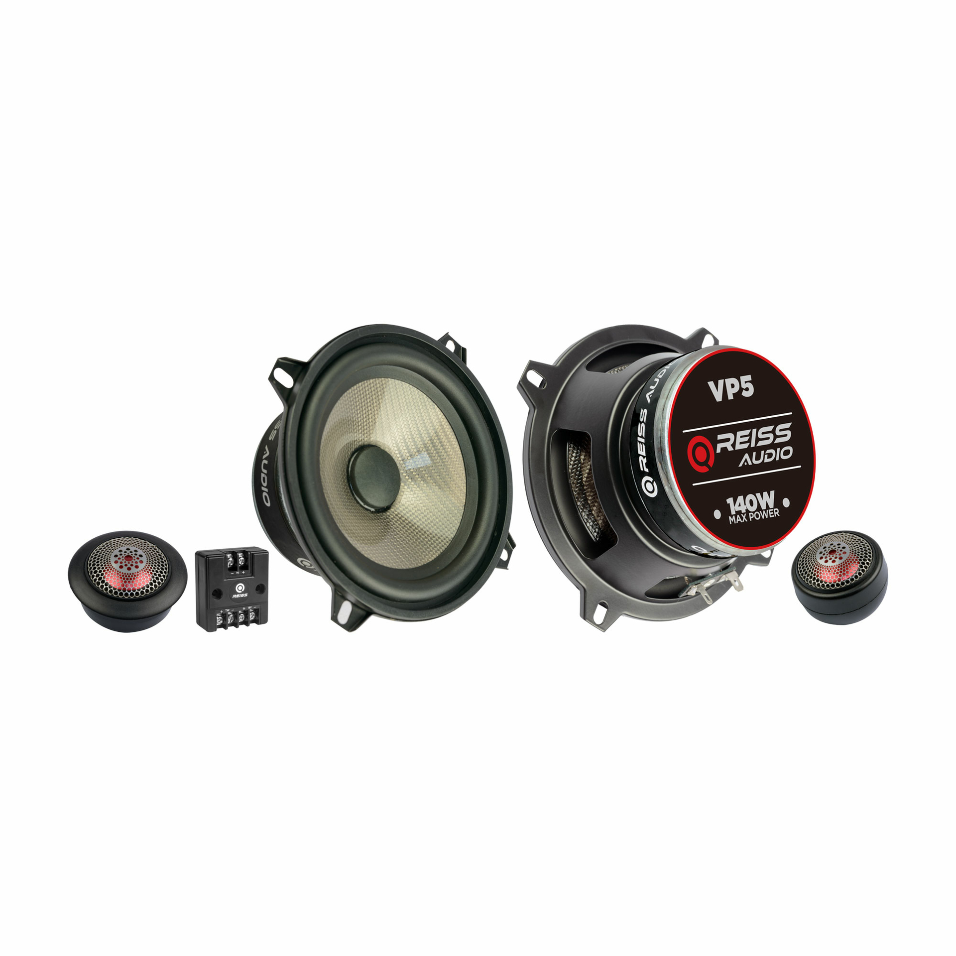 Reiss Audio RS-VP5 luidspreker set 13 cm 2-weg compo 70 watts RMS 4 ohms