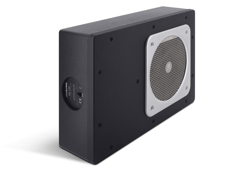 Alpine SWC-D84L adventure audio 8 inch gesloten subwoofer kist 160 watts RMS DVC 2 ohms