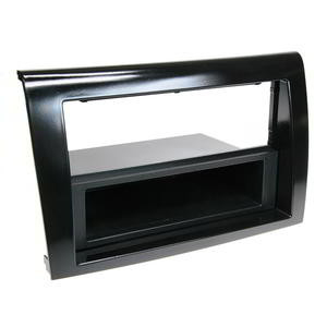 Fiat Bravo 2007> radio paneel 1-din pianolak zwart